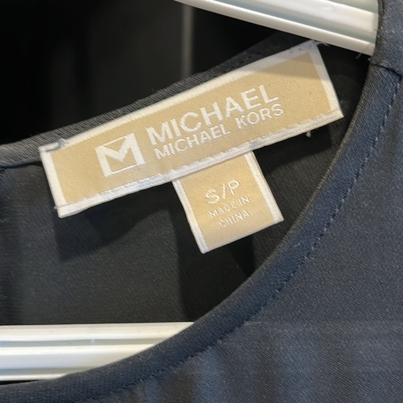 MK black sheer open shoulder blouse Never worn - Picture 2 of 4